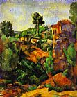 Canyon of Bibemus by Paul Cezanne